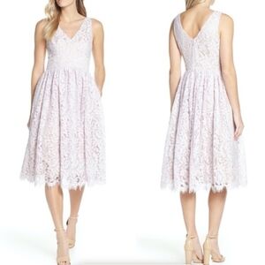 ELIZA j lavander lace eye lash trim